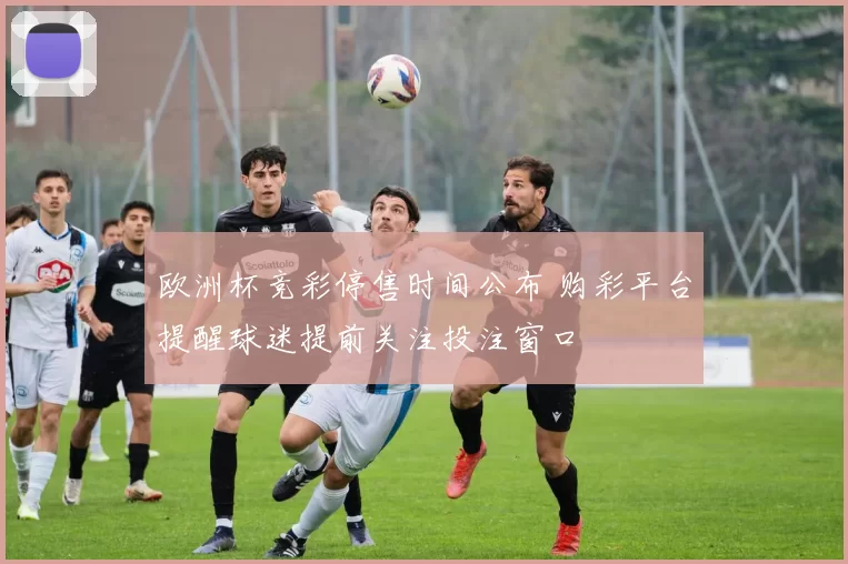 欧洲杯竞彩停售时间公布 购彩平台提醒球迷提前关注投注窗口